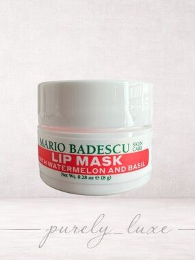 NEW Mario Badescu Lip Mask Watermelon Basil